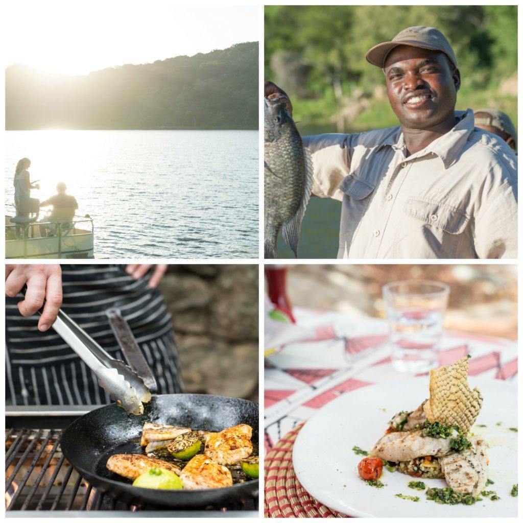 Fishing at Malilangwe Dam | Singita Pamushana