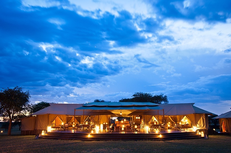 Solar power at Singita Sabora Tented Camp