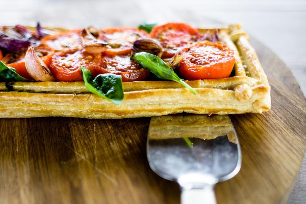 Tomato and Onion Tart at Singita Serengeti House