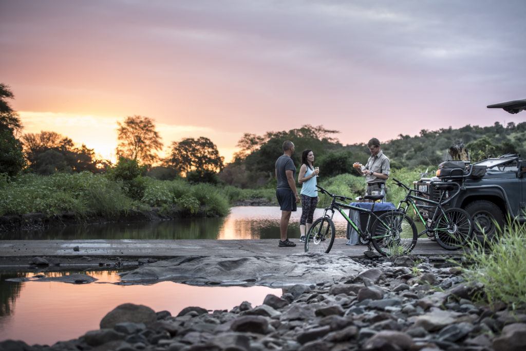 Mountain biking at Singita Kruger National Park