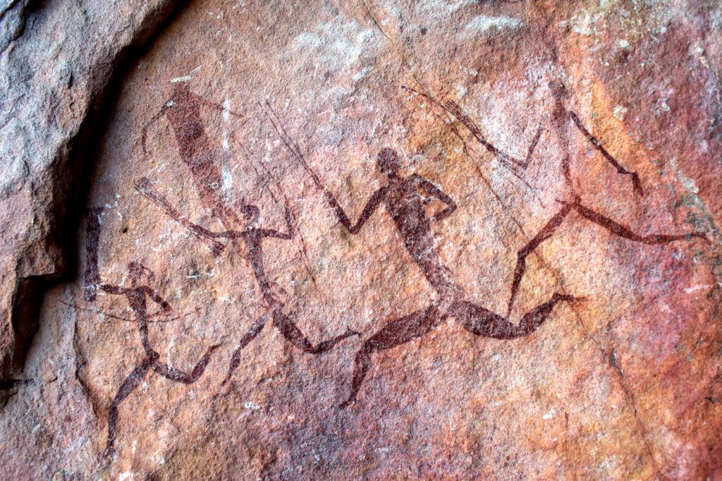 Rock art at Malilangwe Wildlife Reserve