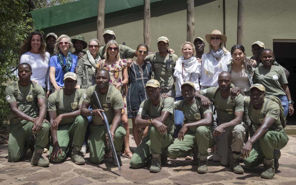 Participants in the Serengeti Girls Run visited the Grumeti Fund Joint Operations Center where they learned more about the critical conservation work of the Anti-Poaching Unit.